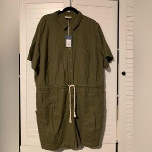 Universal Thread from Target Plus Size Green Romper